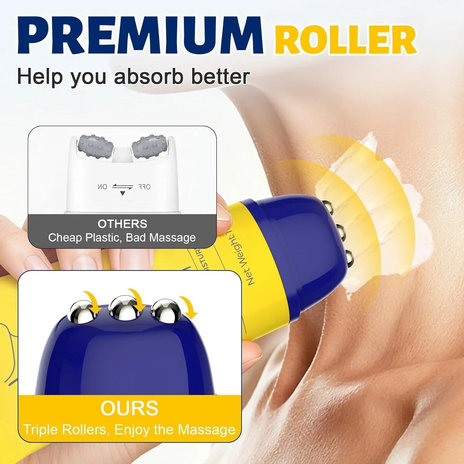 Neck Firming Cream with Roller | Anti-Aging & Lifting | Z:SEA