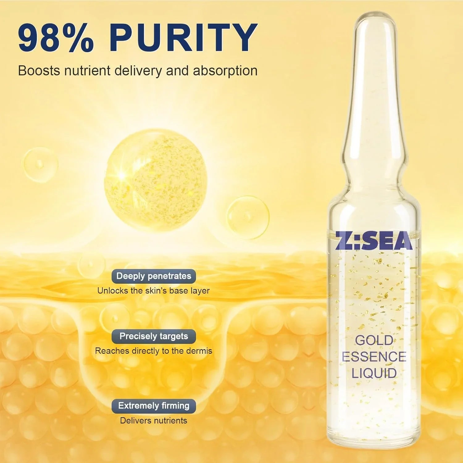 Z:SEA Gold Neck Mask